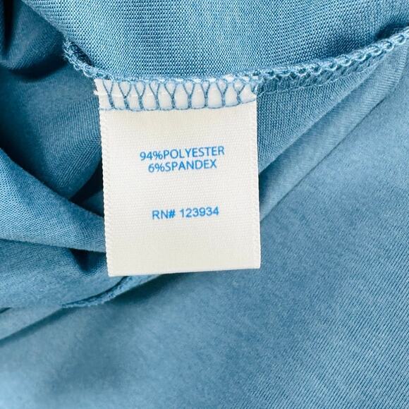 Southern Tide Backbarrier Performance Quarter Zip Pullover Heather Blue Medium - Picture 7 of 7